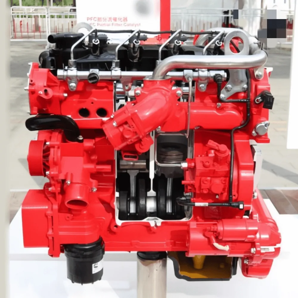 Cummins ISF2.8 96KW 129HP Vehicle Diesel Engine shown from another angle