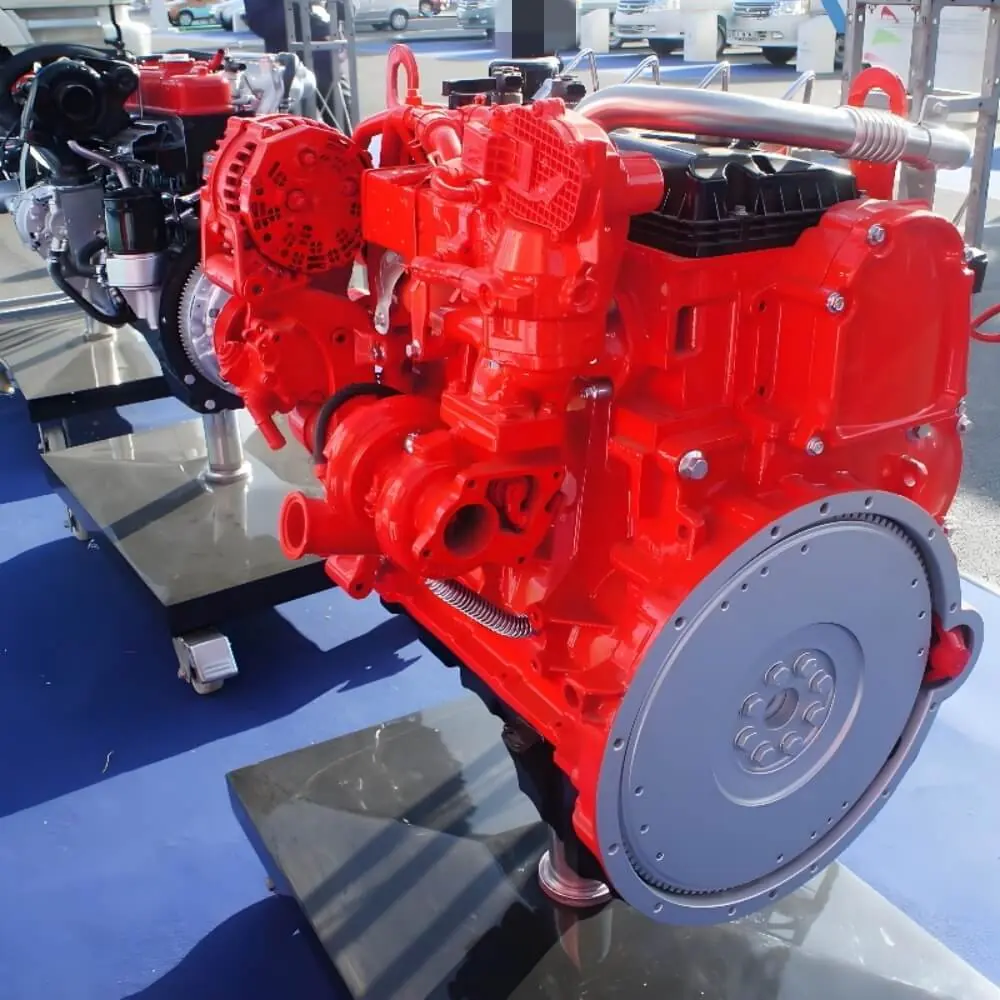 Cummins ISF2.8 80KW 107HP Vehicle Diesel Engine shown from another angle