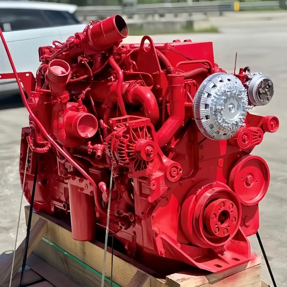 Cummins ISMe 226KW 308HP Vehicle Diesel Engine shown from another angle