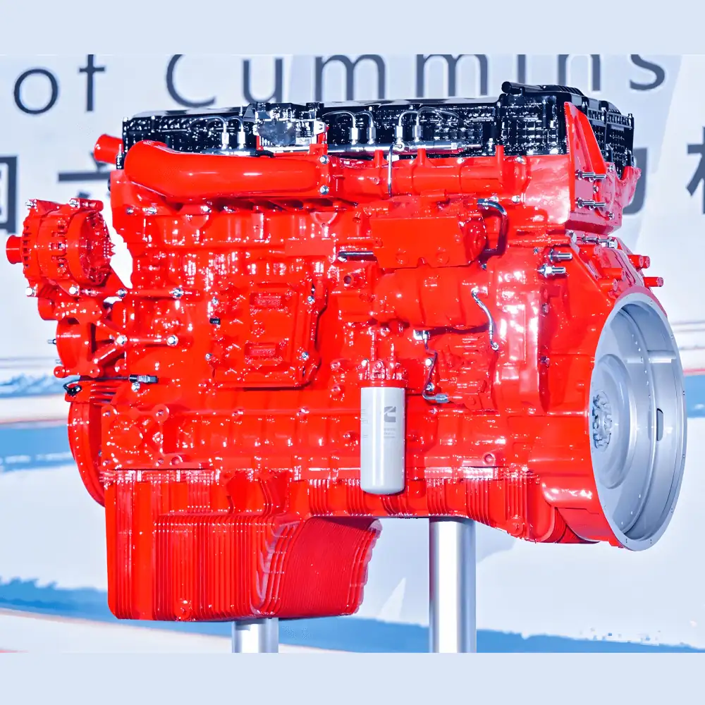 Cummins ISX 441KW 600HP Vehicle Diesel Engine shown from another angle