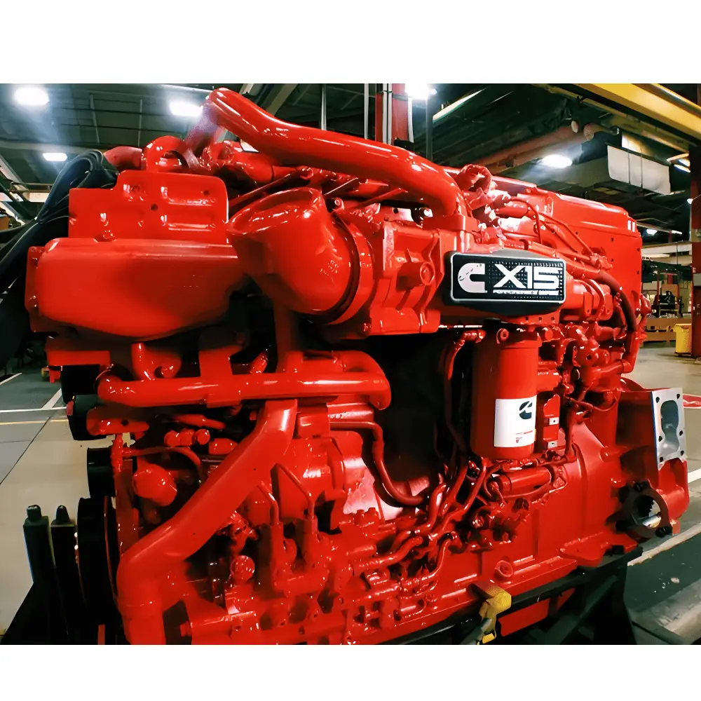 Cummins ISX 441KW 600HP Vehicle Diesel Engine shown from another angle