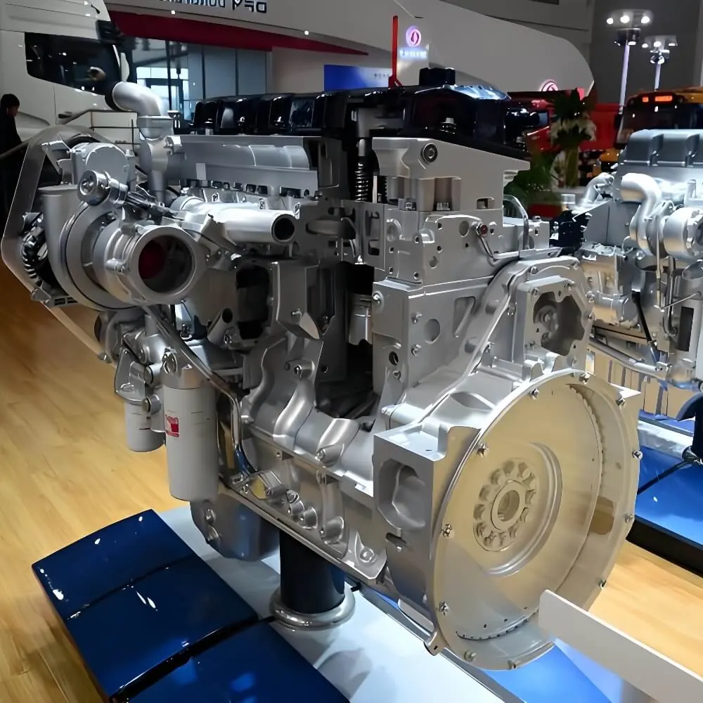 Cummins ISZ 335KW 450HP Vehicle Diesel Engine shown from another angle