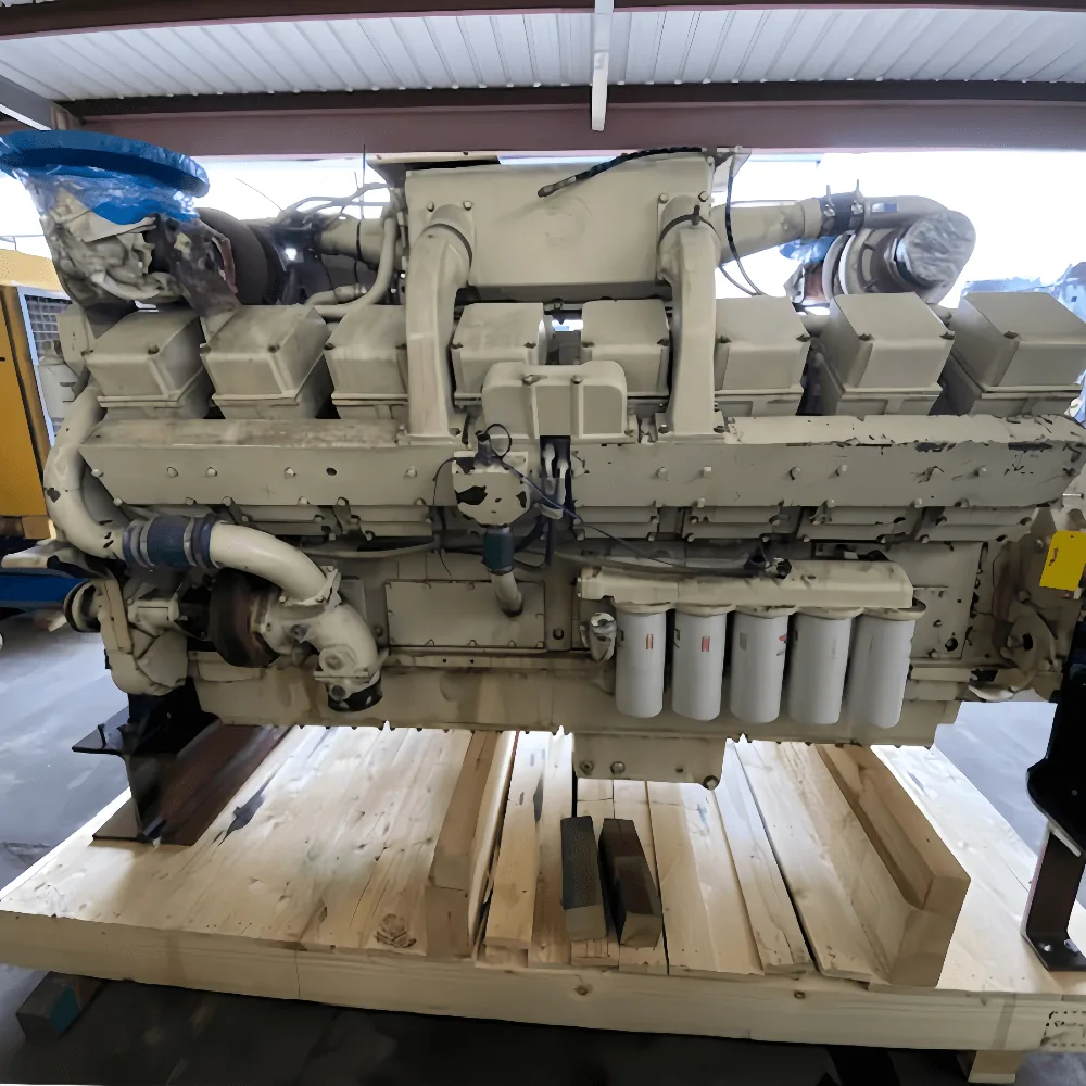 Cummins KTA50 1193KW 1600HP Marine Diesel Engine shown from another angle