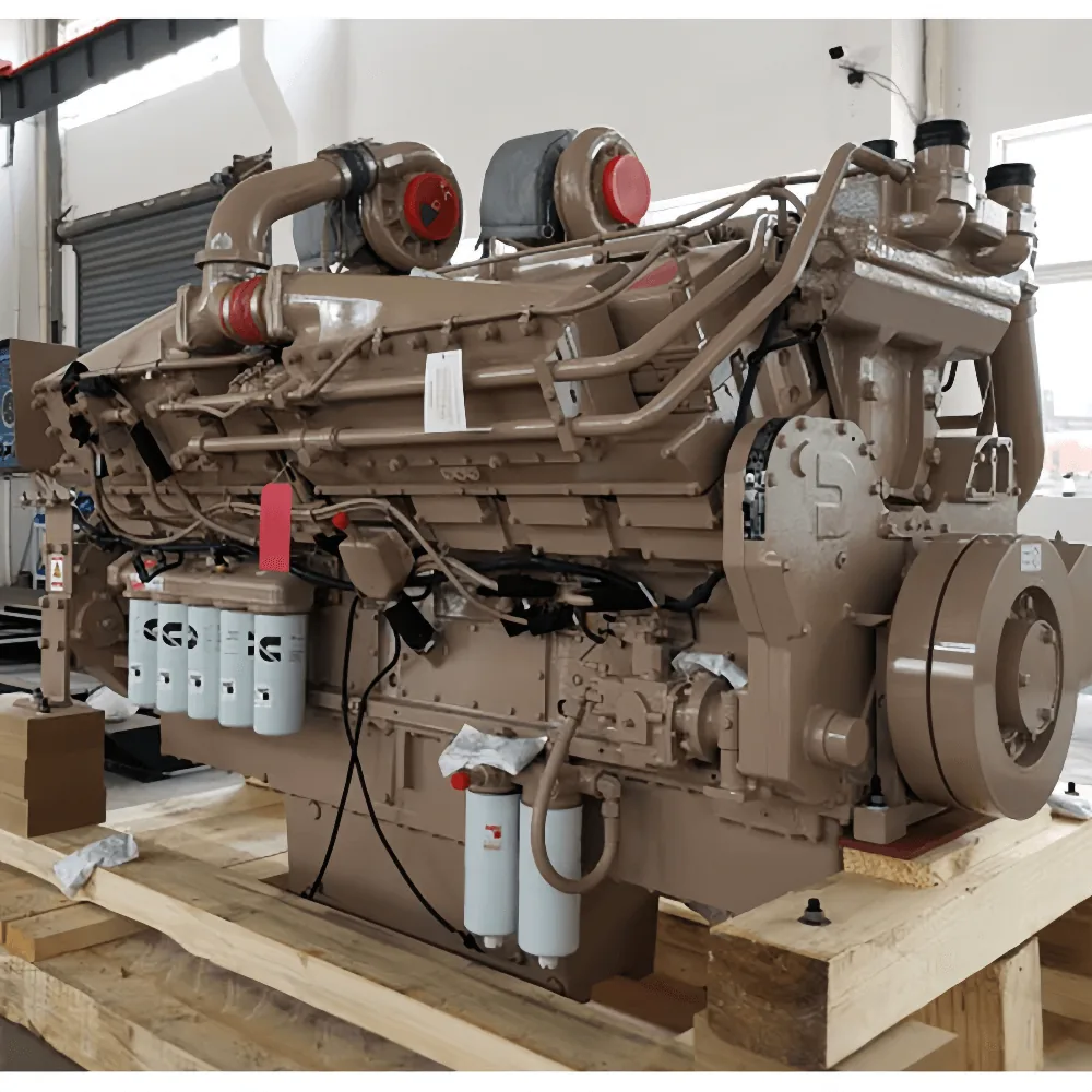 Cummins KTA50 1193KW 1600HP Marine Diesel Engine shown from another angle