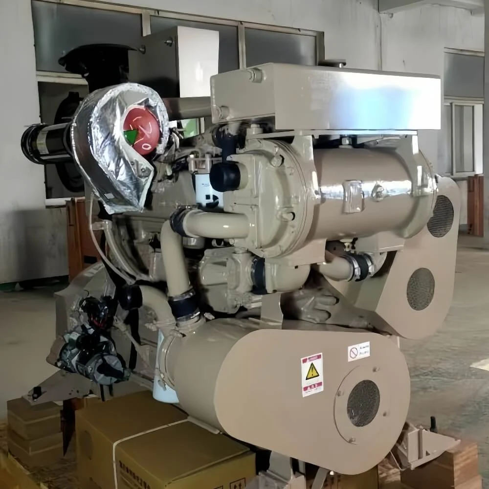Cummins NTA855 149KW 200HP Marine Diesel Engine shown from another angle