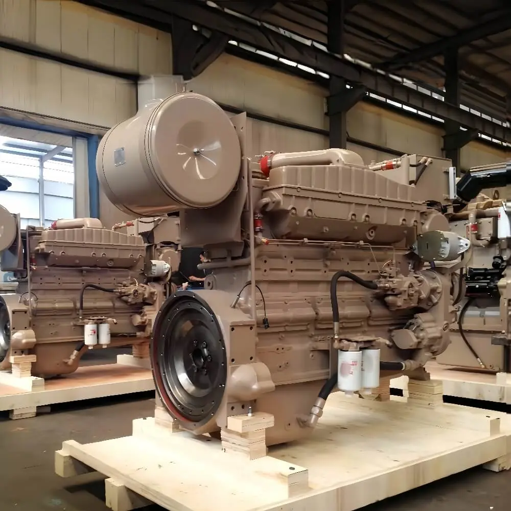 Cummins NTA855 149KW 200HP Marine Diesel Engine shown from another angle