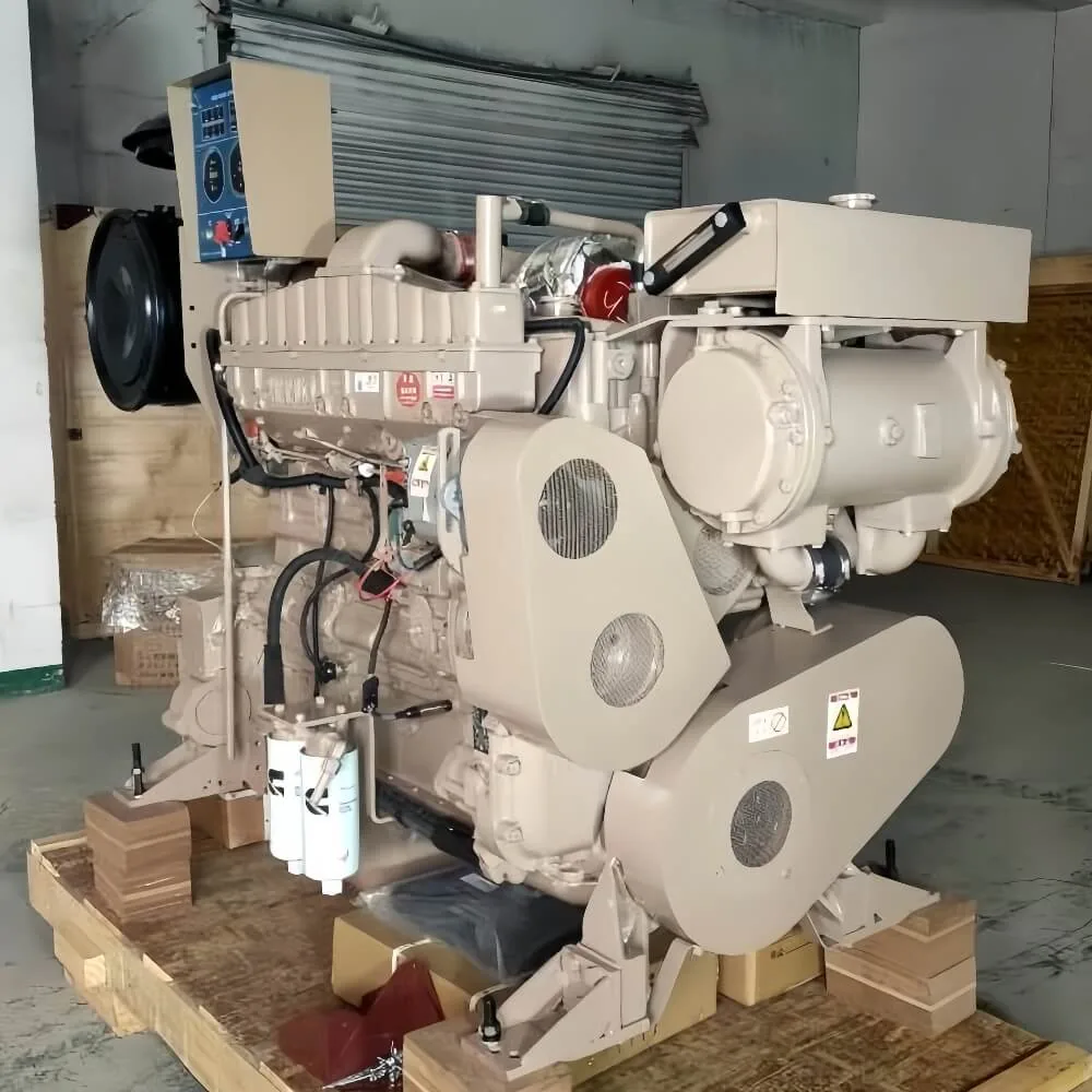 Cummins NTA855 164KW 220HP Marine Diesel Engine shown from another angle