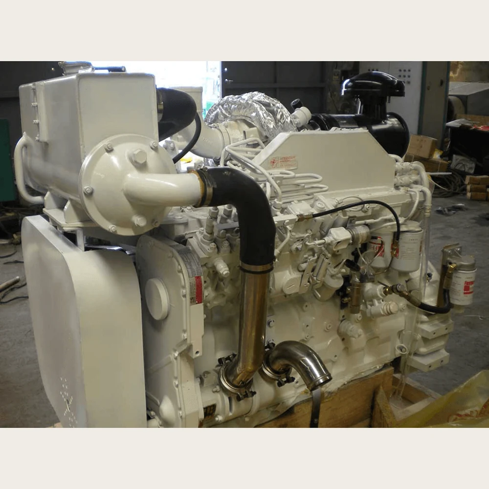 Cummins 6CTA8.3-M188 138KW 188HP Marine Diesel Engine shown from another angle