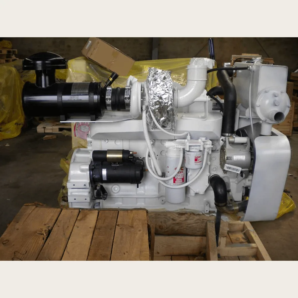 Cummins 6CTA8.3-M188 138KW 188HP Marine Diesel Engine shown from another angle