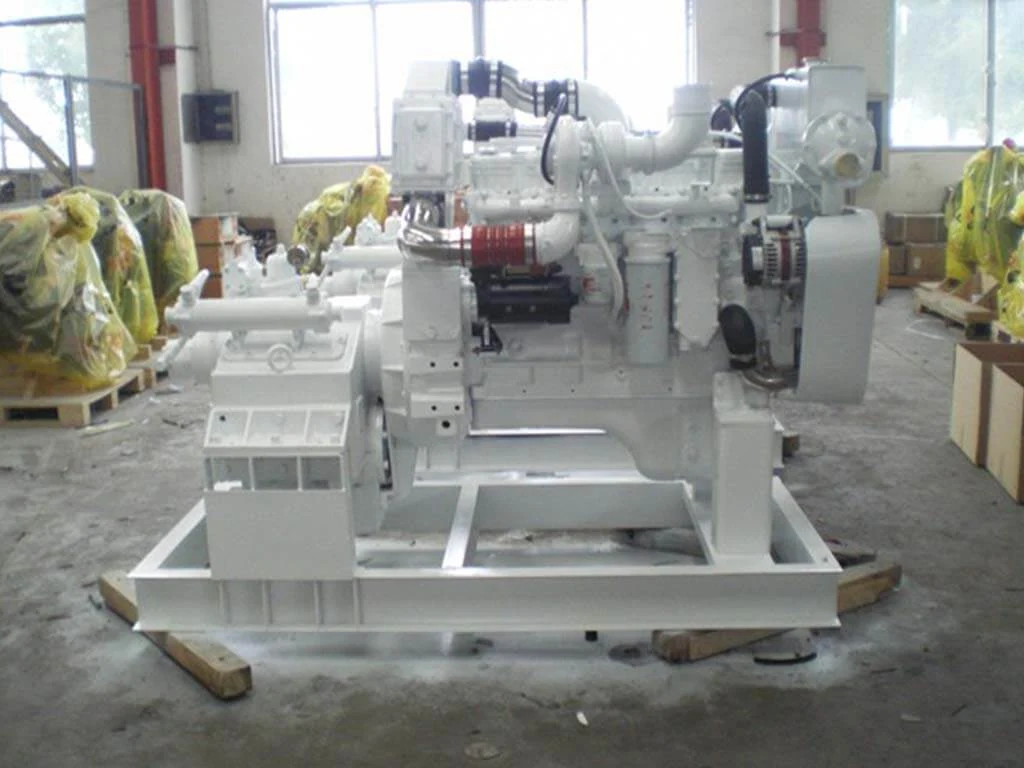 Cummins 6LTAA8.9-M300 224KW 300HP Marine Diesel Engine shown from another angle