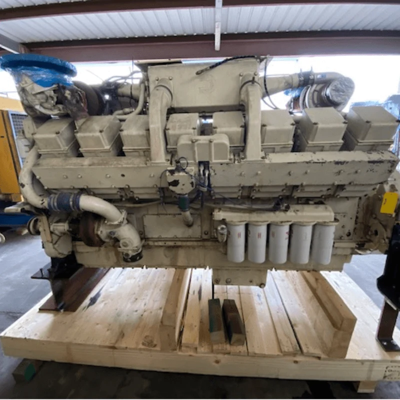 Cummins KTA50-M2 (1600 HP) 1193KW 1600HP Marine Diesel Engine shown from another angle