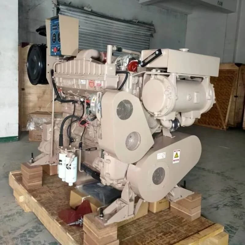 Cummins NTA855-M400 298KW 400HP Marine Diesel Engine shown from another angle