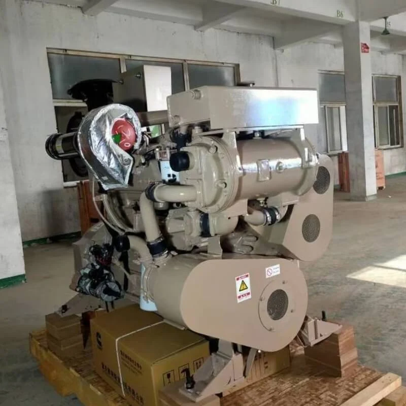 Cummins NTA855-M200 149KW 200HP Marine Diesel Engine shown from another angle