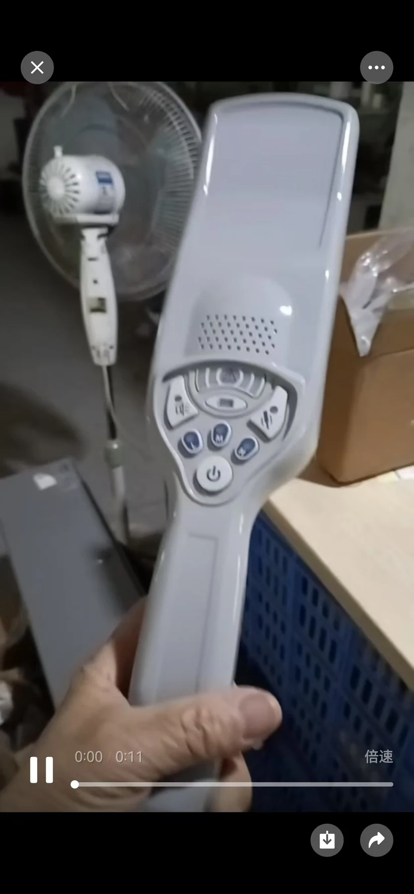 كاشف معادن عصا أمنية محمولة عالية الحساسية PD-240