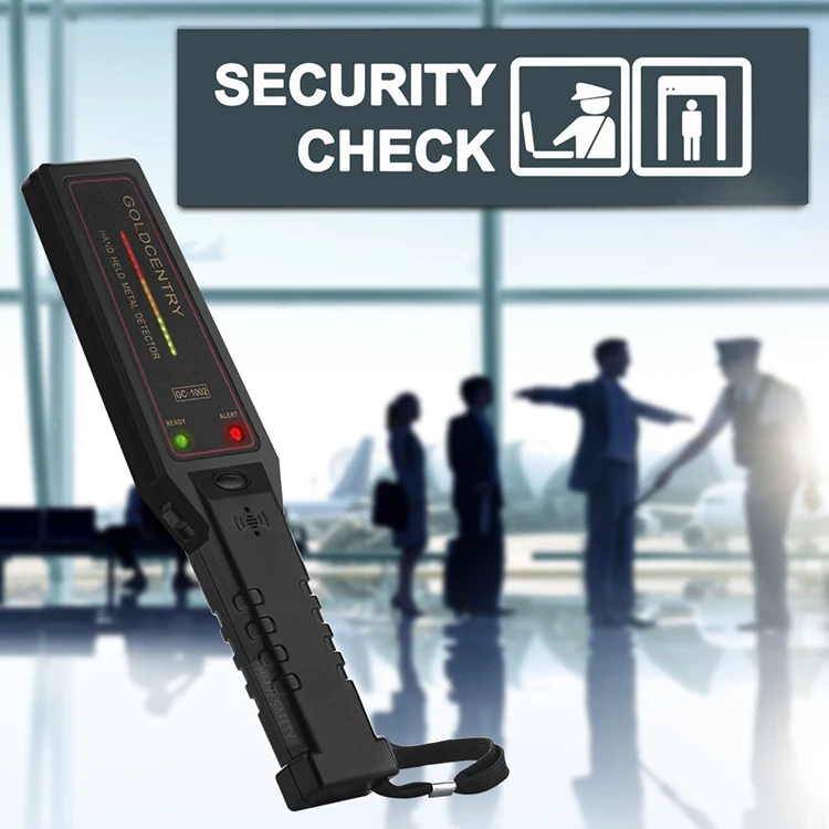 عصا كشف المعادن الأمنية المحمولة GC-1002