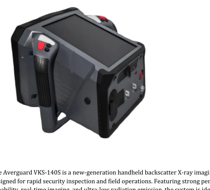نظام التصوير بالأشعة السينية المحمول باليد Averguard VKS-140S مع شاشة مقاس 8 بوصات