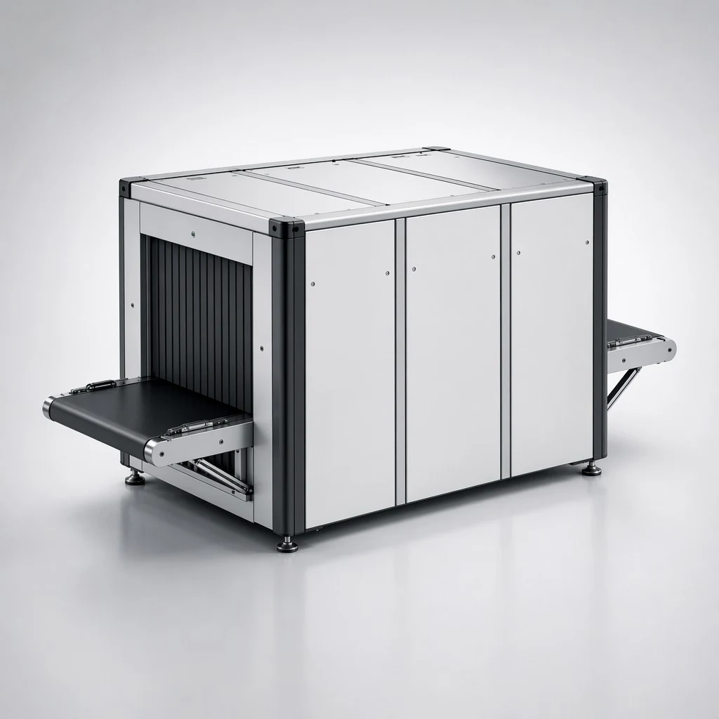 VKX100100H dual-energy X-ray cargo inspection system with large tunnel