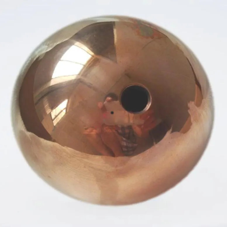 100mm Hollow Copper Balls Lampshade view 2