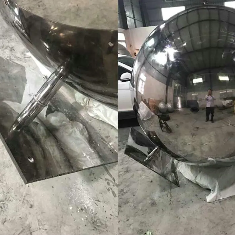 1800mm Large Stainless Steel Garden Spheres view 2