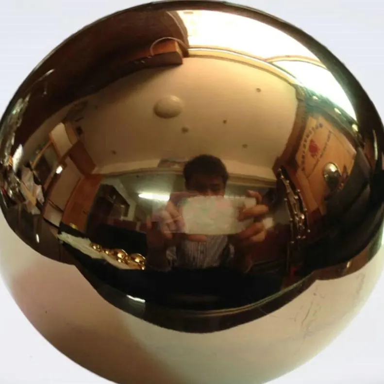200mm Hollow Brass Ball view 2