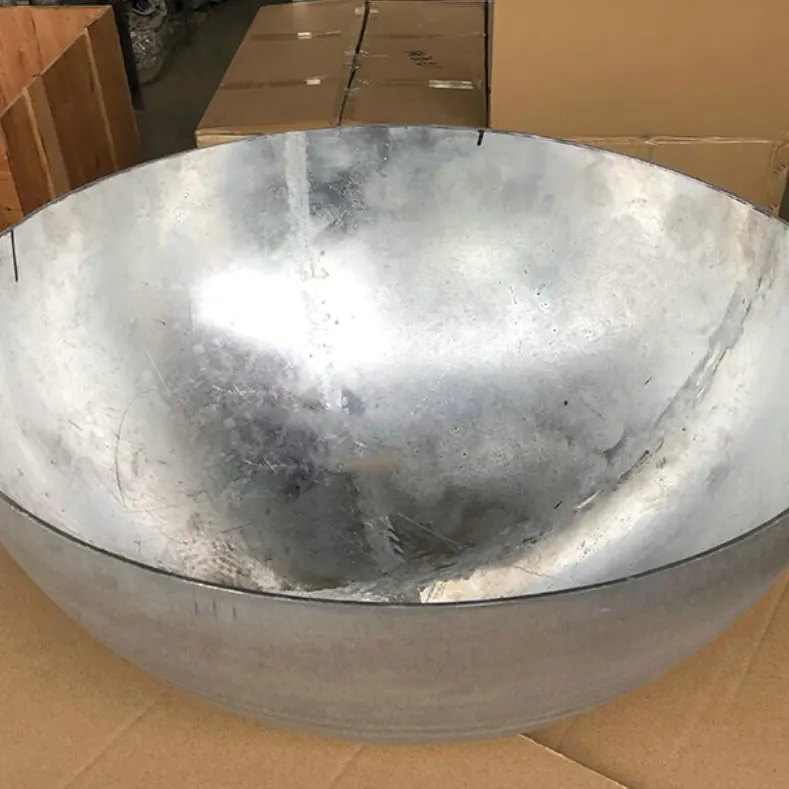 Aluminum Half Sphere view 2