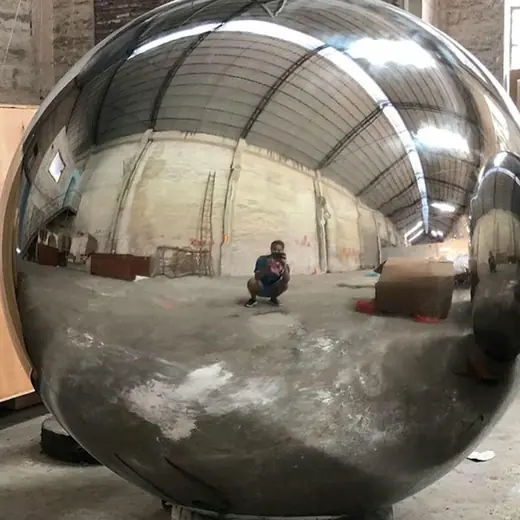 600 mm 750 mm 1000 mm große dekorative Stahlkugeln