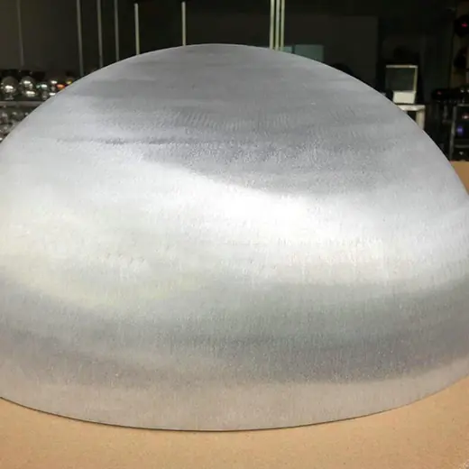 Aluminium-Halbkugel