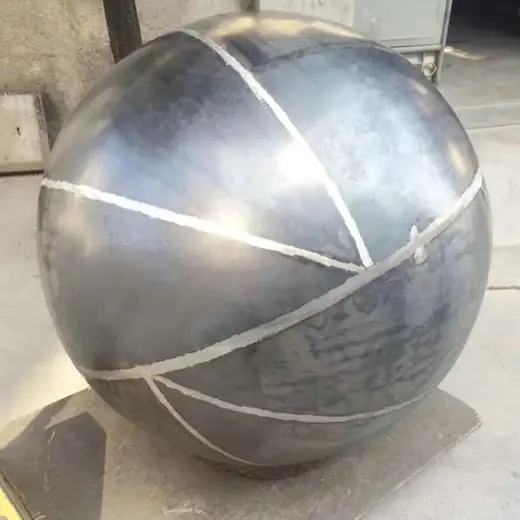 Zusammengebaute große Kugel aus Kohlenstoffstahl