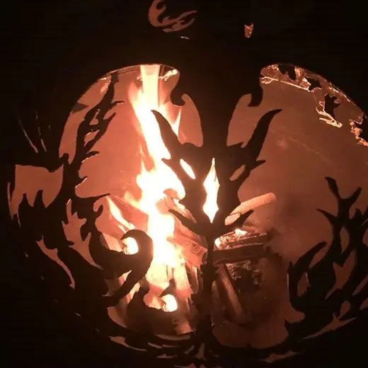 Drachen-Feuergrubenkugel