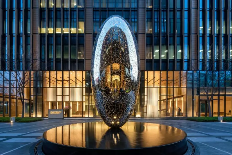 Stainless Steel Oval Sphere