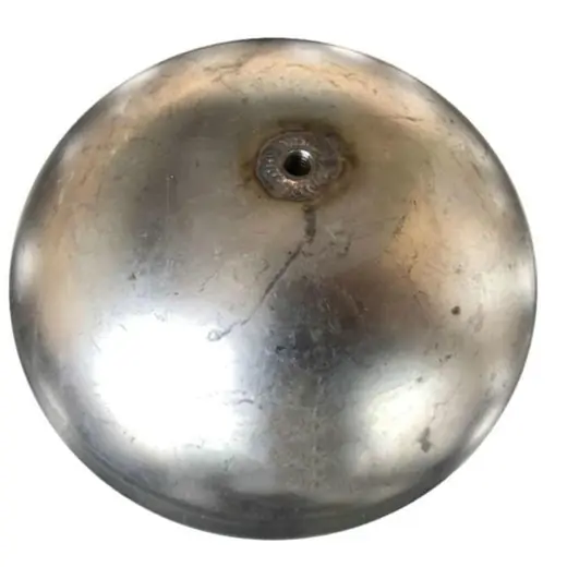 Schwimmender Ball aus Edelstahl