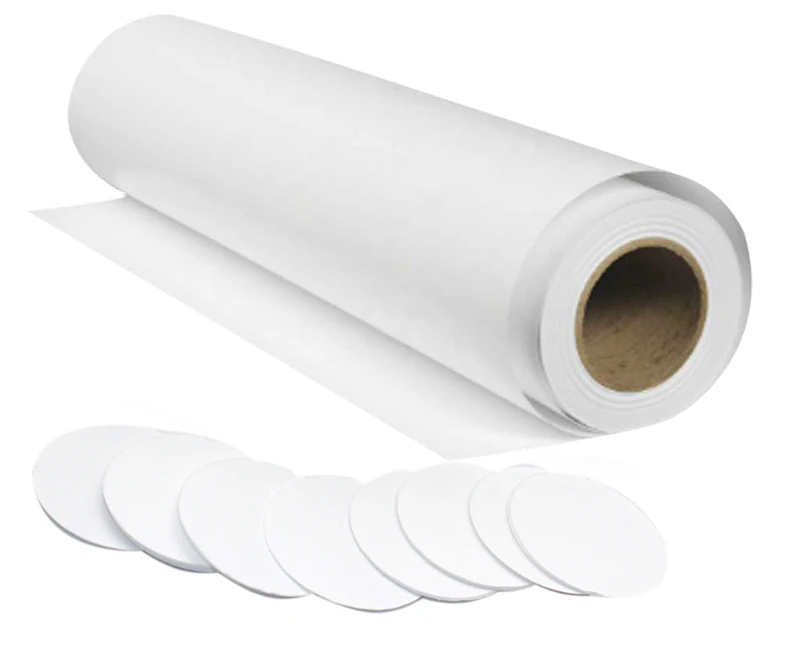 Papel de filtro quantitativo para uso em laboratório