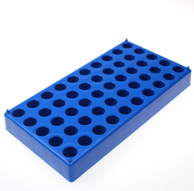 Rack de frascos para uso em laboratório