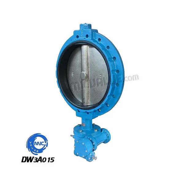 DW3A015 DN15 wafer butterfly valve with mono flange and hand lever