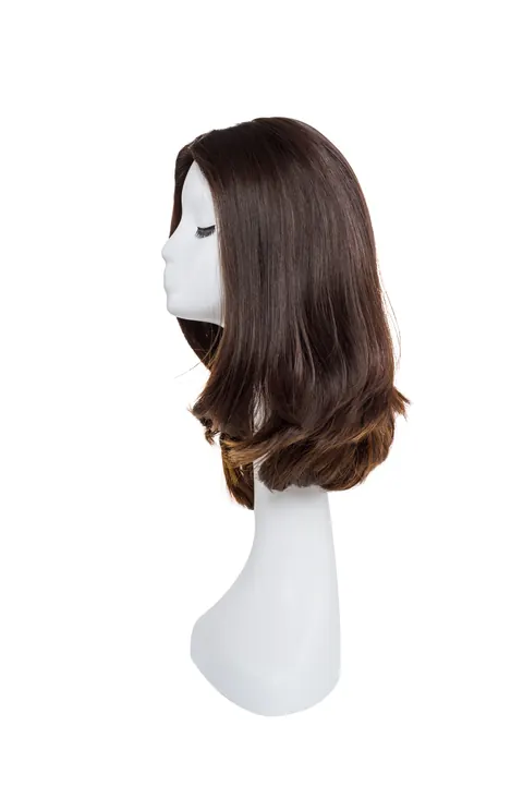 Парик из человеческих волос Wig5, вид сбоку