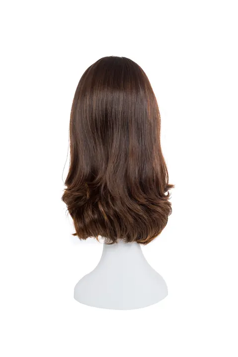 Wig7 human hair wig back view