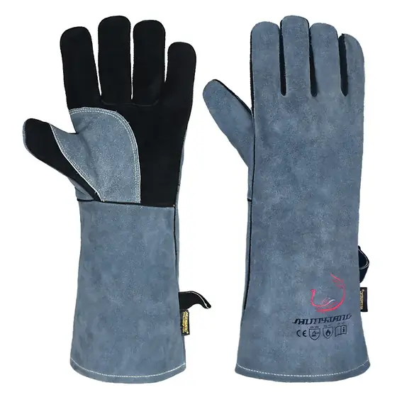 MS-816 Hochtemperatur-Schweißhandschuhe mit Aluminiumfolienschicht