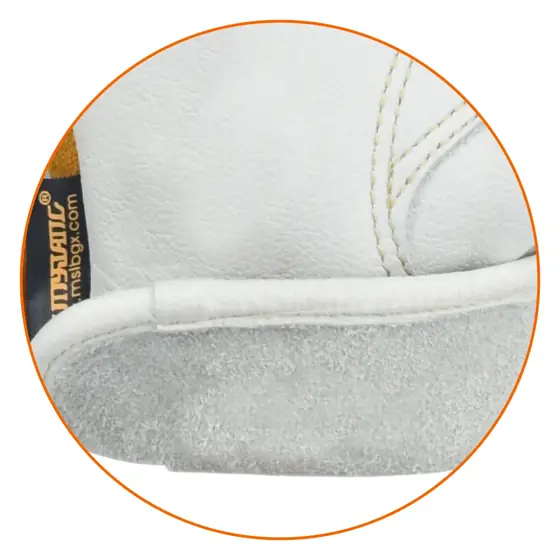 MS-918 glove elastic wrist and rolled cuff