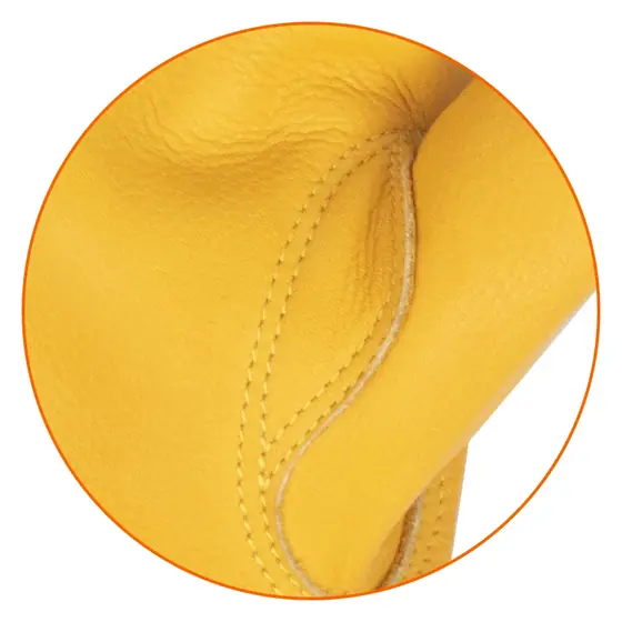 MS-917 driver glove palm detail