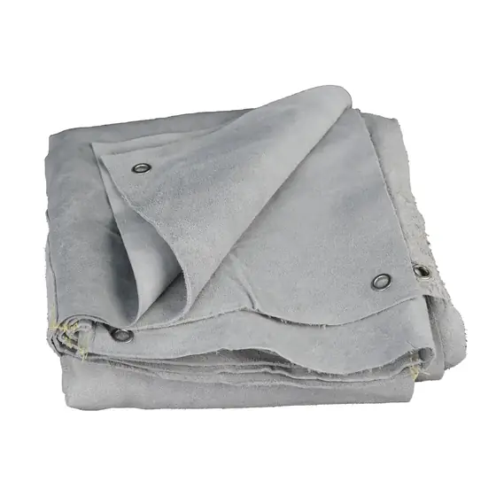 Manta de soldagem de couro MS-6 * 6 dobrada