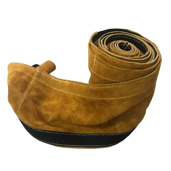 Capa de couro para cabo de soldagem MS-CCL22V com fecho de velcro
