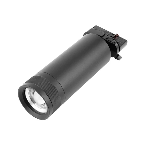 Rückansicht der CH-GD16P20-Schienenleuchte mit 2/3/4-Draht-Adapter