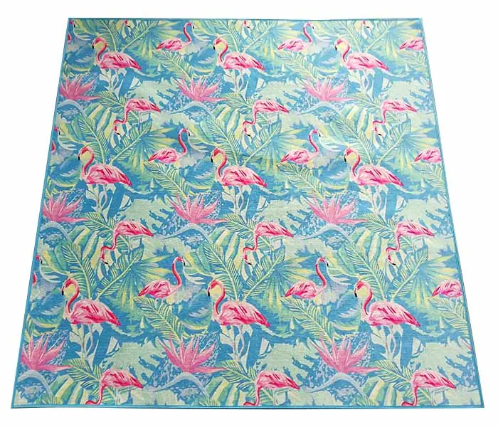 Tapete de impressão da série Flamingos