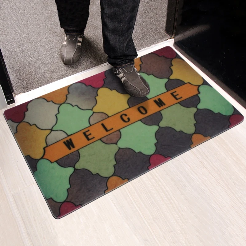 Polyester Skid Resistance Door Rugs extra photo