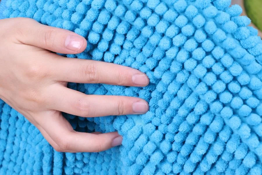 Tapete supermacio de absorção de água de chenille