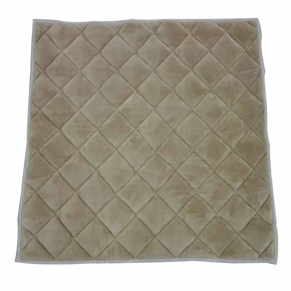 Tapete japonês de tatami de veludo coral supermacio