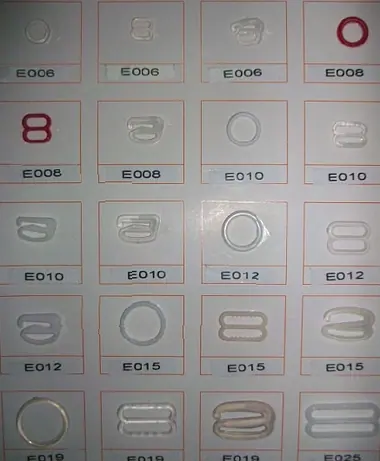 No.16-25 - plastic buckle size :6mm-30