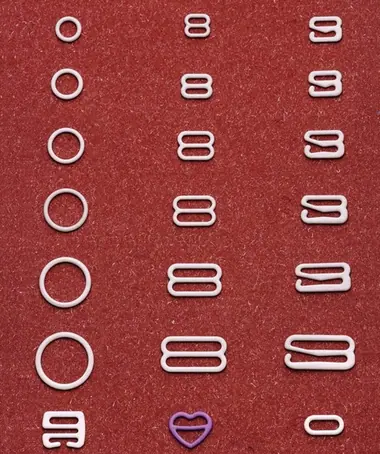 Nylon coated ring and slider view 2