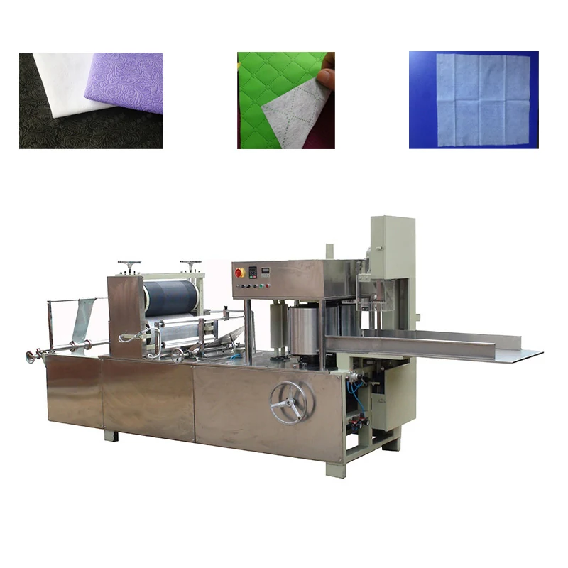 Non Woven Embossing And Folding Machine