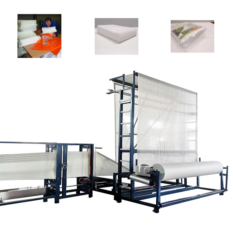 Non Woven Mulch Machines on the production floor